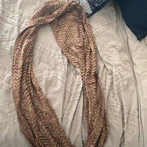 Missoni for Target gold infinity scarf
